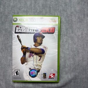 Xbox 360 Major League Baseball 2K8 Game